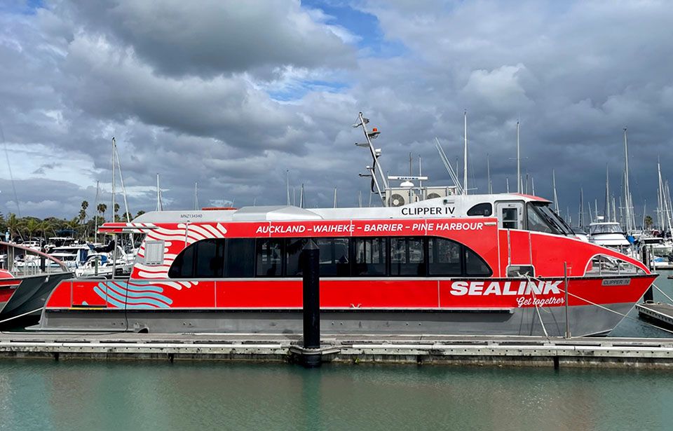 Strong start for Pine Harbour weekend ferry trial