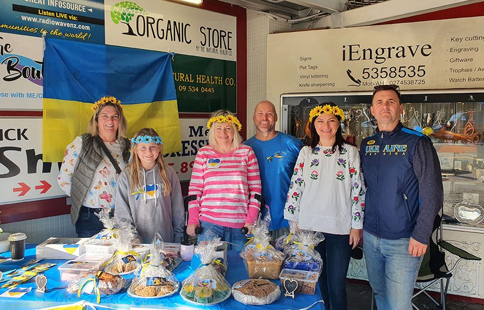 East Auckland bake sale raises nearly $4000 for Ukraine