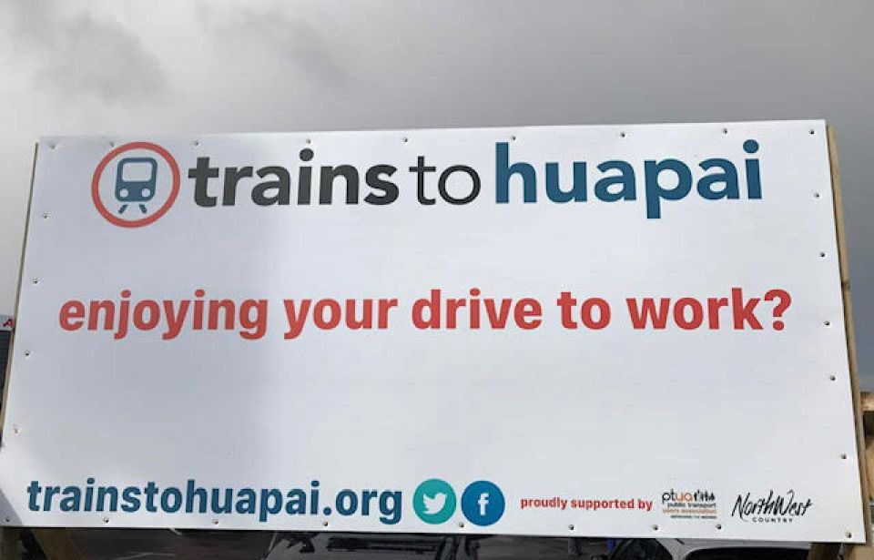 Campaign for Huapai train ramping up despite ongoing rejection