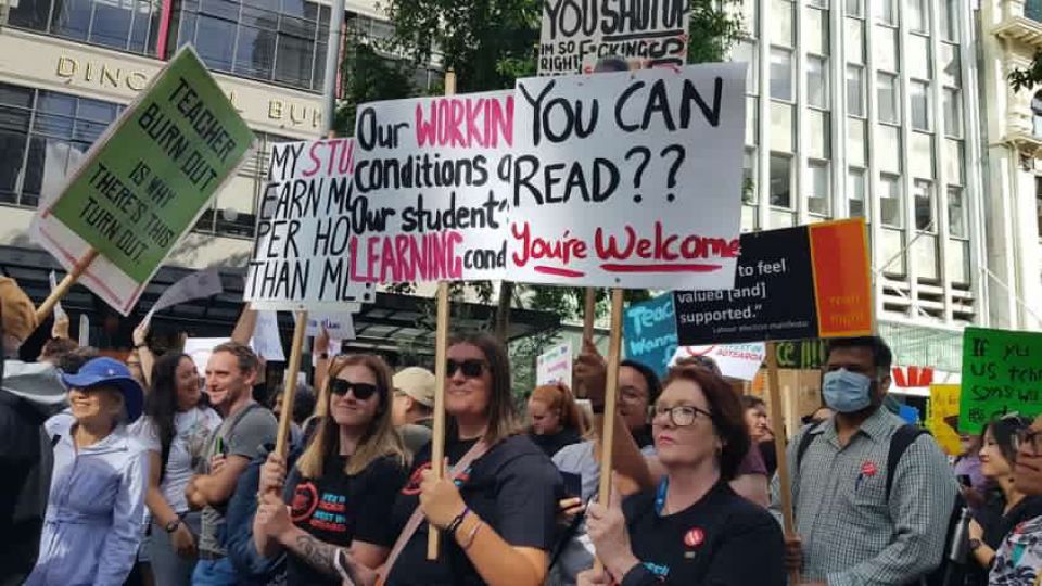 Teachers keeping pressure on for more Government support 
