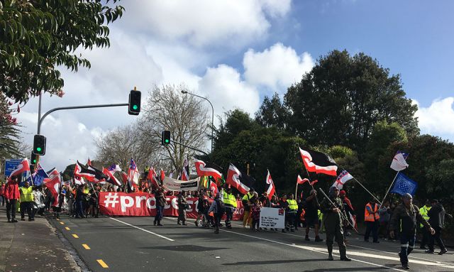 Activists walk for six hours, calling on PM to visit Ihumātao