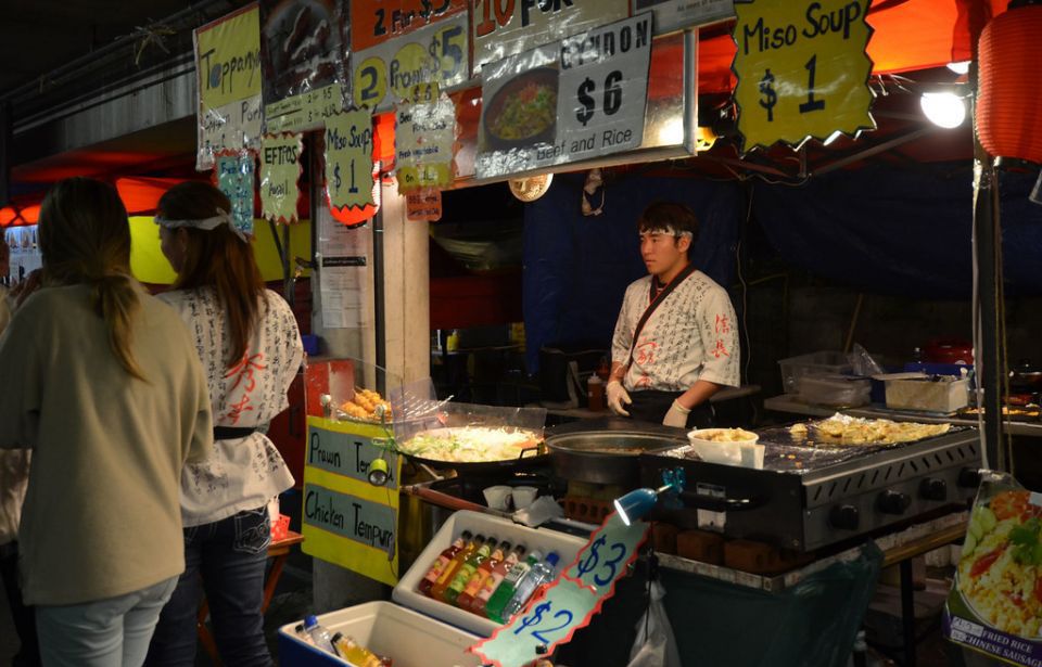 Stallholders walk away from night market scene just as it reopens