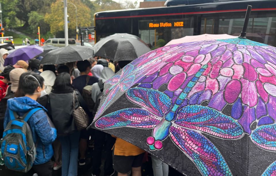 Cold, wet, and upset: Students stranded amid storm at city bus stop