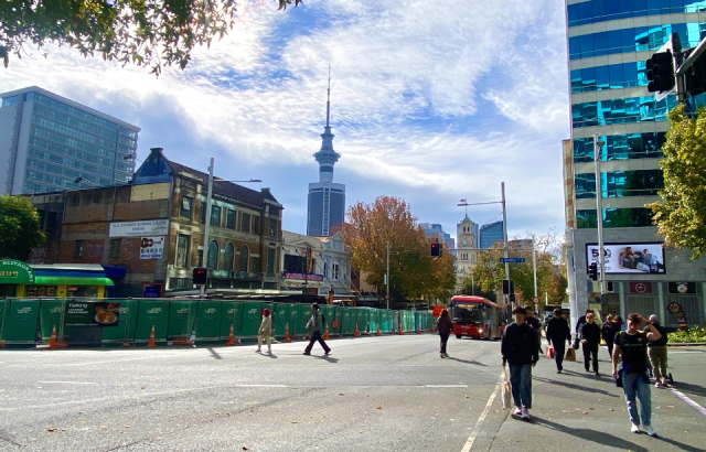 Auckland's centre is 'work in progress', say residents