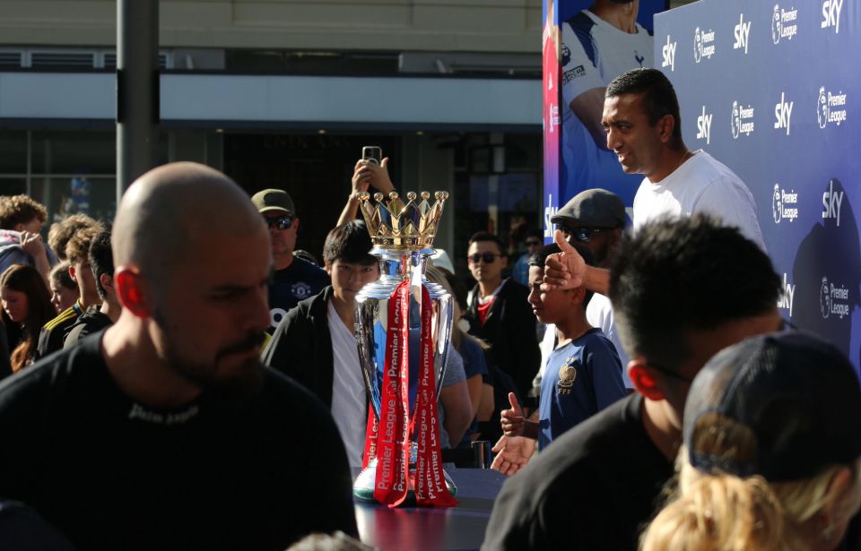 Premier League trophy visits New Zealand for the first time 