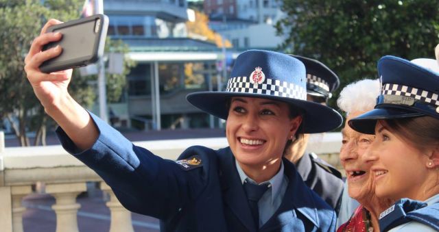 75 years of policewomen celebrated today