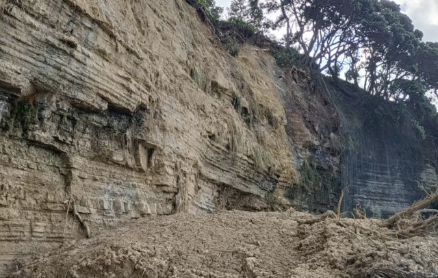 Unchanged coastal plan questioned as Whangaparaoa’s cliffs continue to crumble  