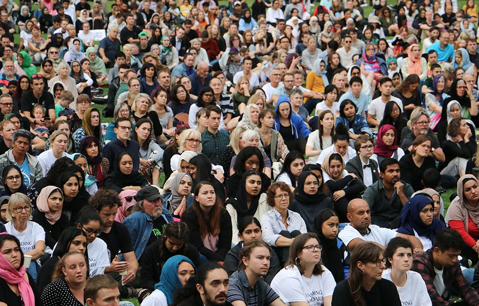 Thousands gather for vigil in Auckland Domain