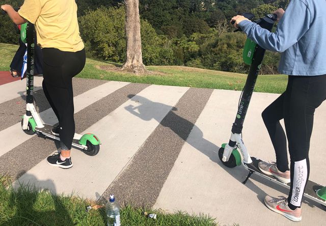 Elderly community worried about e-scooters - new or old wave 