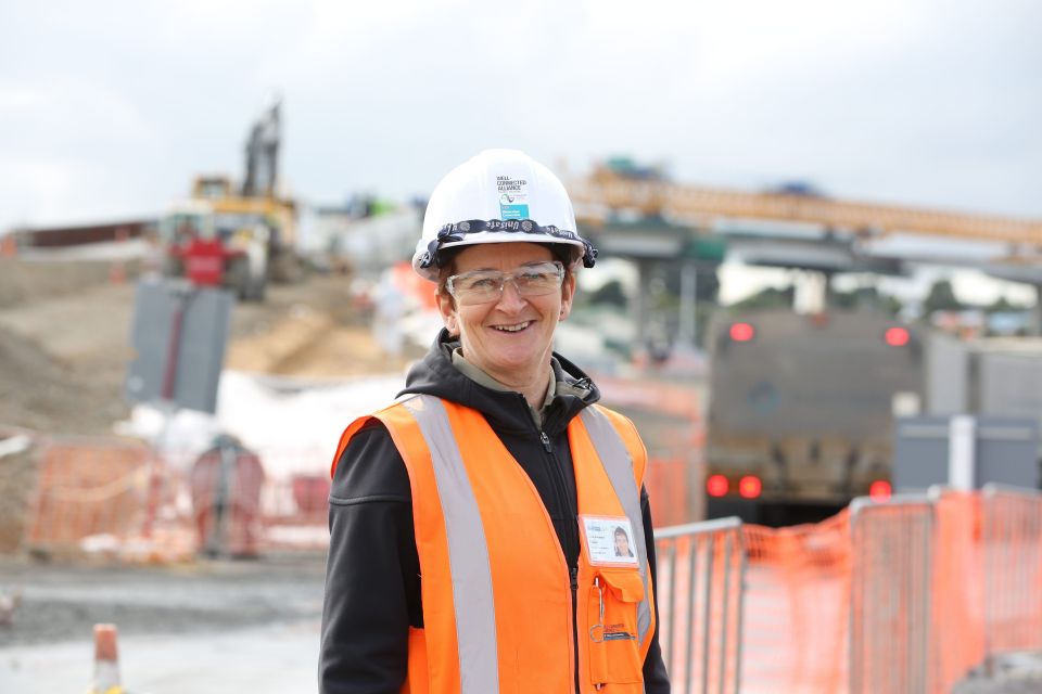 Female project manager wins construction award