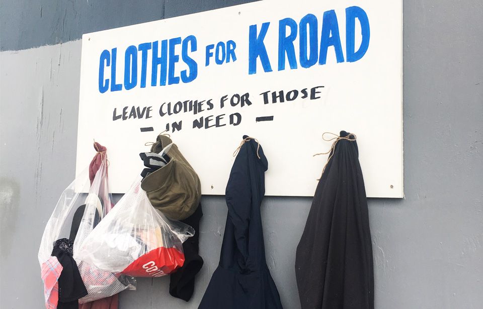 Opportunity shops support 'clothes for K'Road' initiative