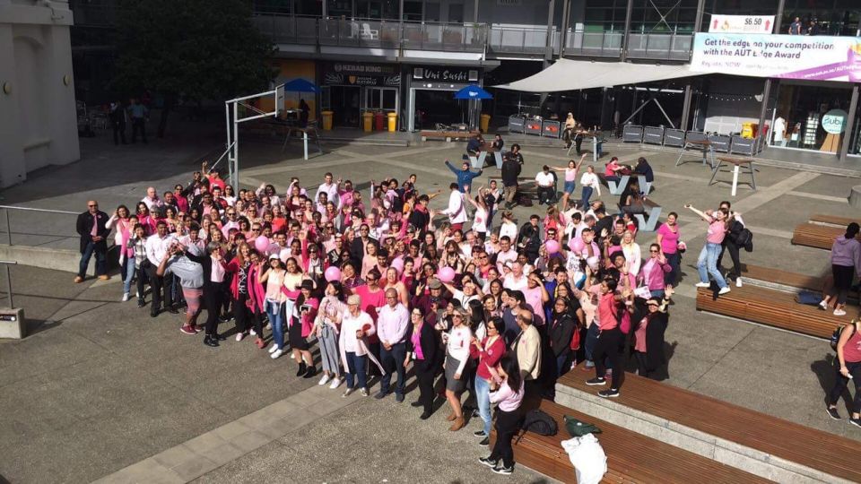 Pink Shirt Day at AUT - bigger than ever