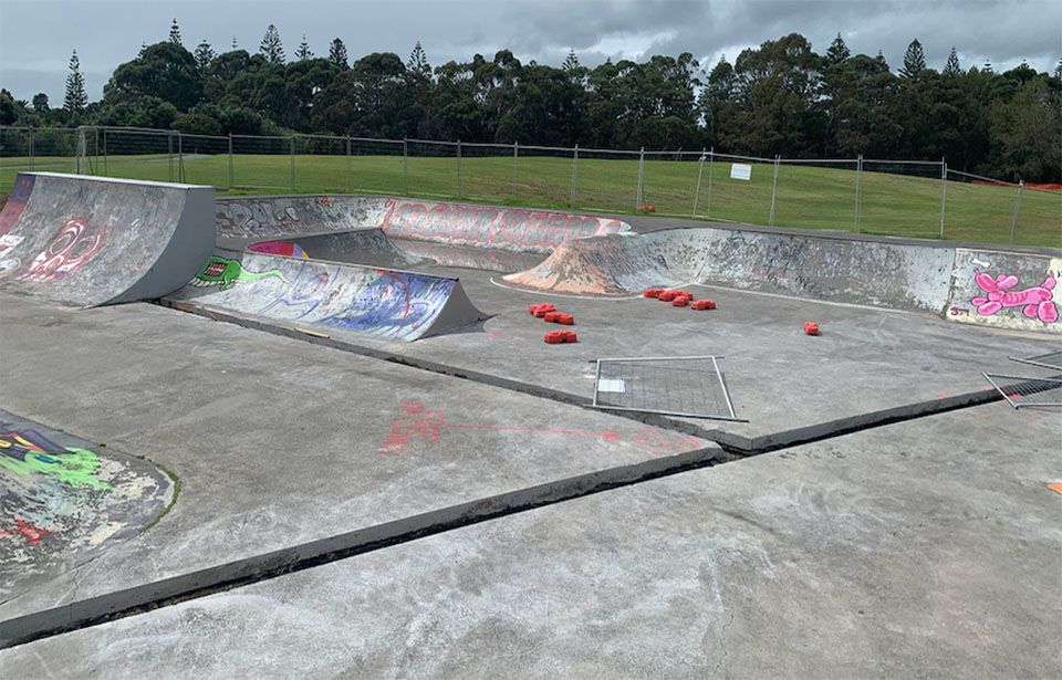 Devonport skateboarders unhappy with park improvements