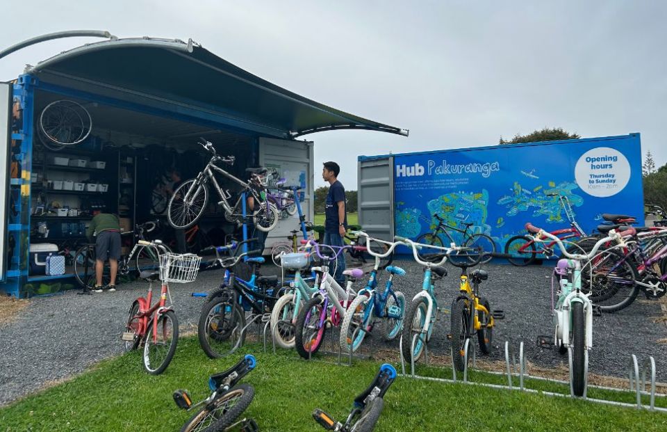 Bike 'hubs' uniting cyclists of East Auckland