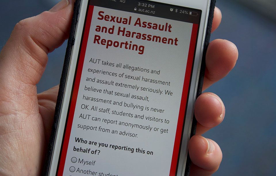 AUT offers students harassment reporting tool