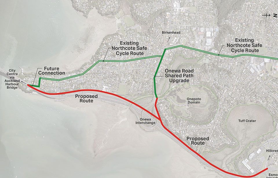 NZTA will release plan for North Shore sea path in 2019