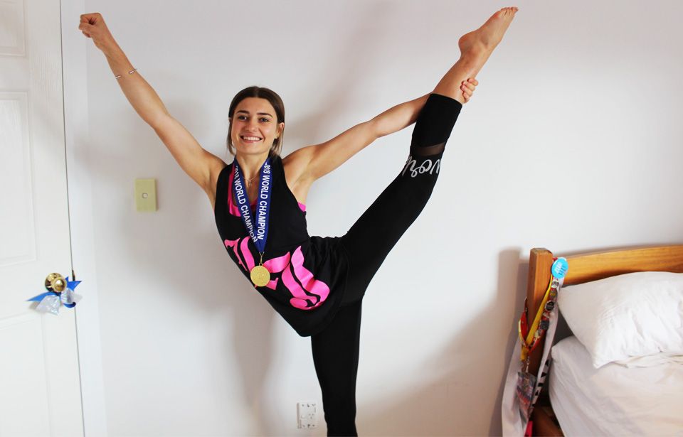 Kiwi cheerleader wins gold at international competition