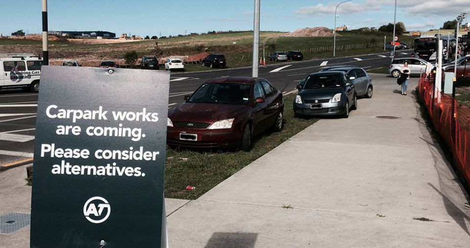 Silverdale park and ride bursting at the seams  