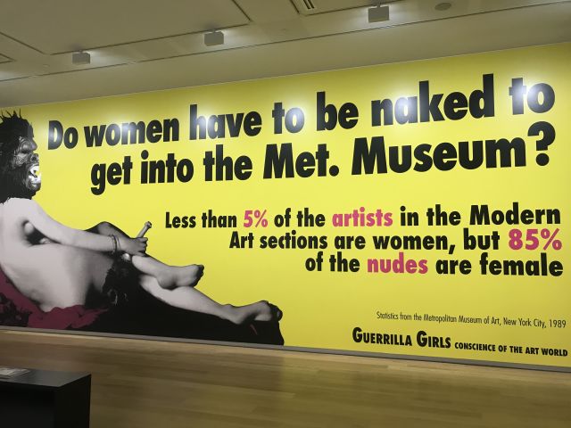 Guerrilla Girls invite arty critique