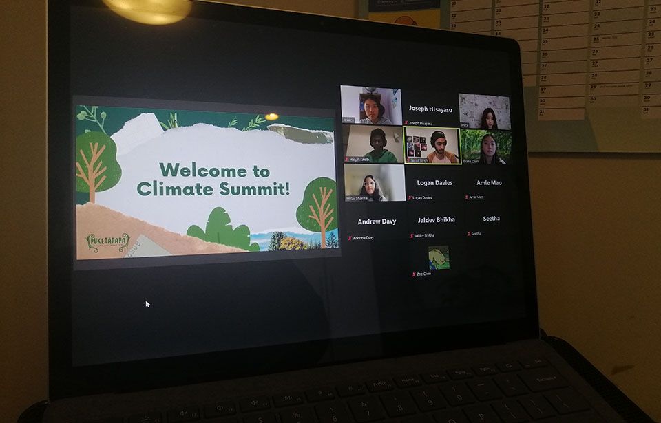 Climate change hot topic for NZ youth at 1st summit